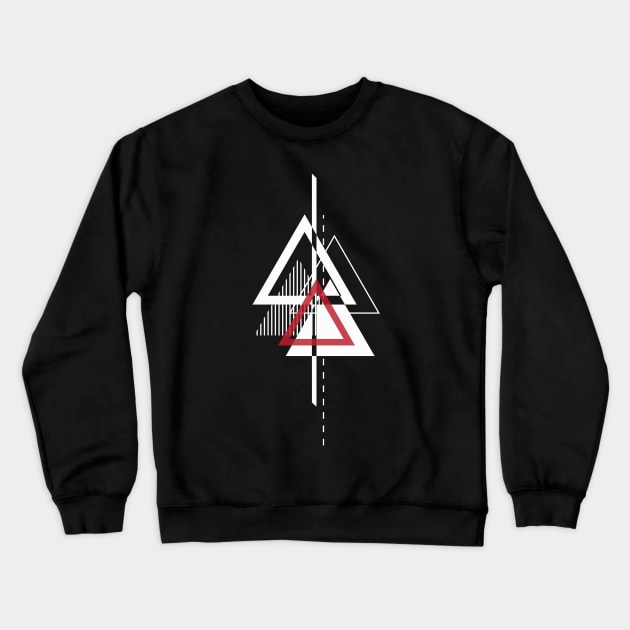 Minimal geometric illustration Crewneck Sweatshirt by TKDoodle